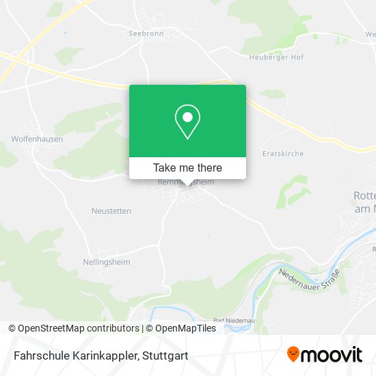 Fahrschule Karinkappler map
