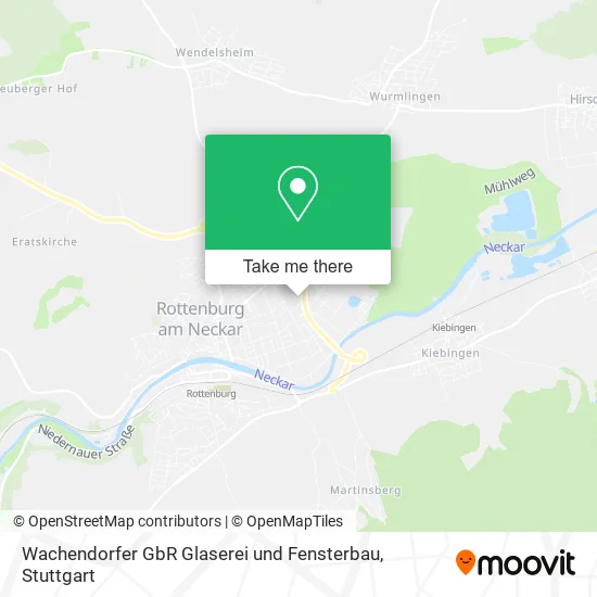 Карта Wachendorfer GbR Glaserei und Fensterbau
