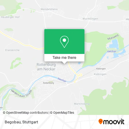 Карта Begobau