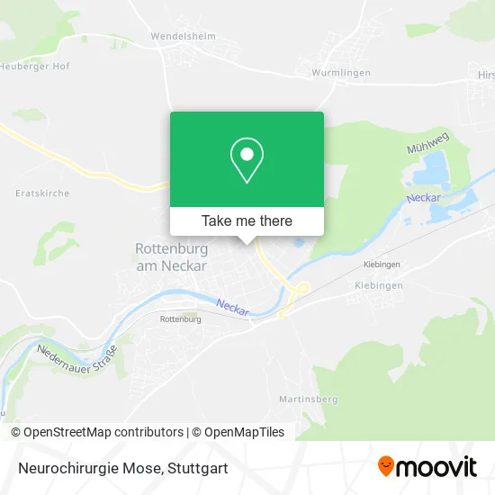 Карта Neurochirurgie Mose