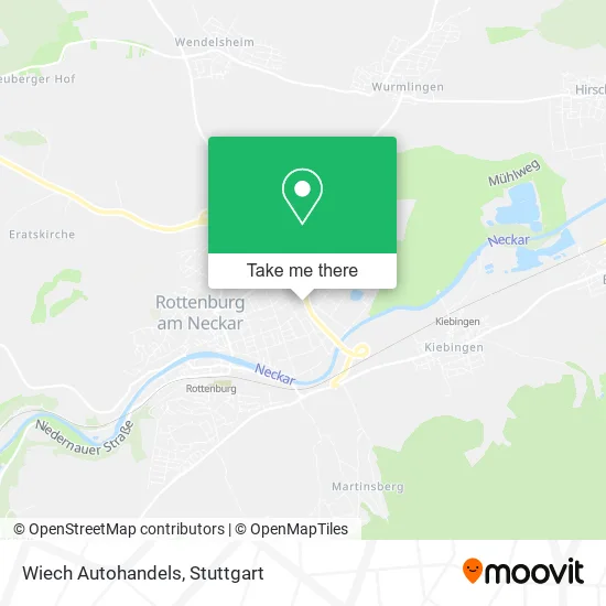 Карта Wiech Autohandels