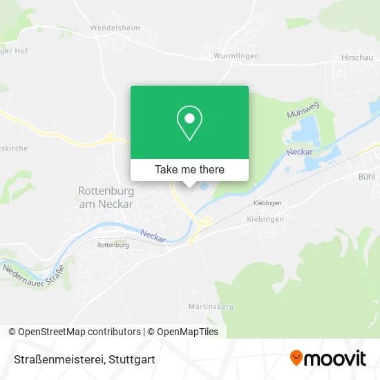 Карта Straßenmeisterei