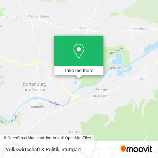 Карта Volkswirtschaft & Politik