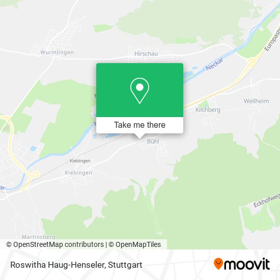 Roswitha Haug-Henseler map