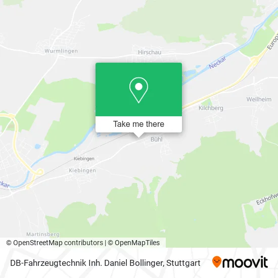Карта DB-Fahrzeugtechnik Inh. Daniel Bollinger