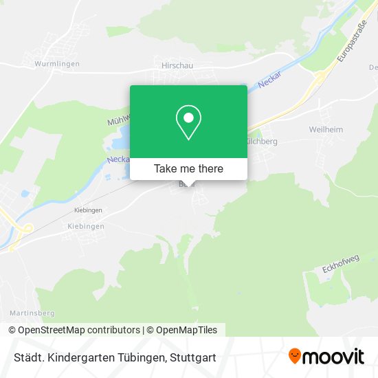 Städt. Kindergarten Tübingen map