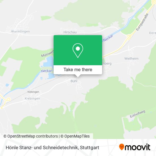 Hönle Stanz- und Schneidetechnik map