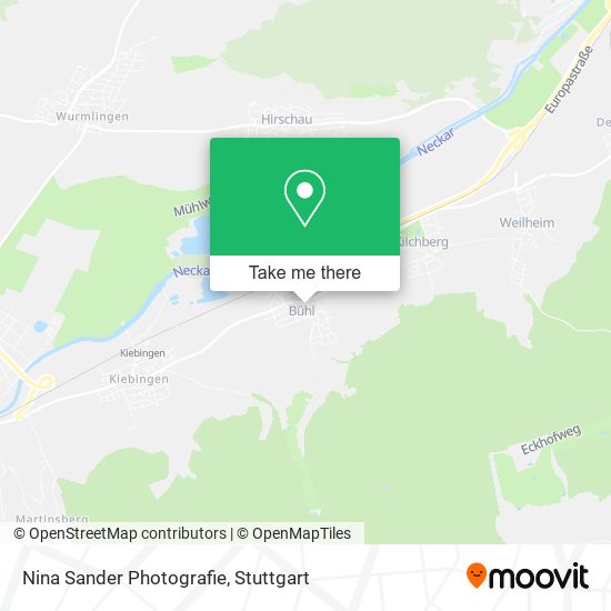 Nina Sander Photografie map