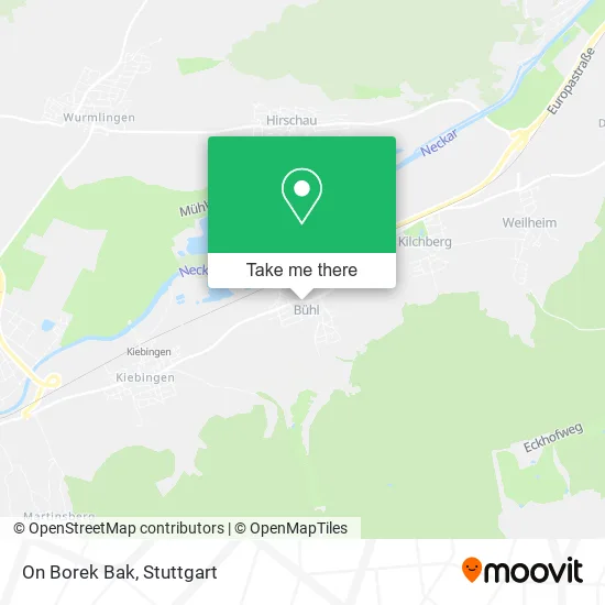 Карта On Borek Bak