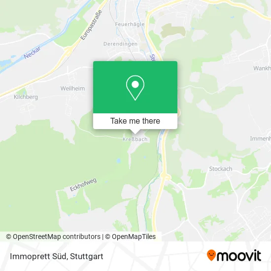 Карта Immoprett Süd