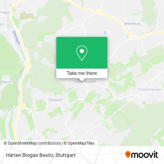 Härten Biogas Besitz map