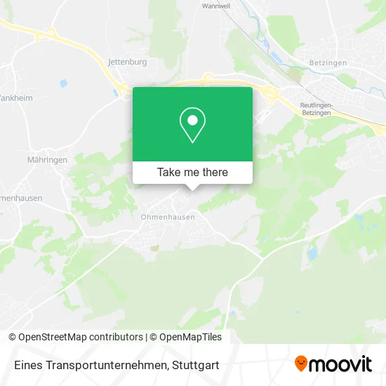 Карта Eines Transportunternehmen