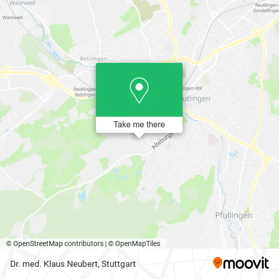 Карта Dr. med. Klaus Neubert