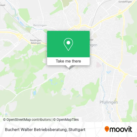 Карта Buchert Walter Betriebsberatung