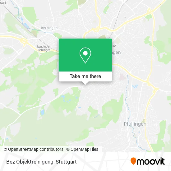 Карта Bez Objektreinigung