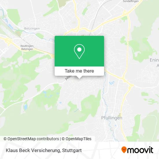 Карта Klaus Beck Versicherung