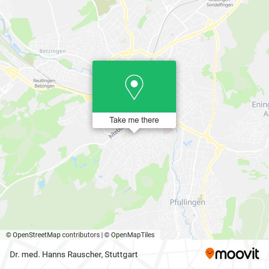 Dr. med. Hanns Rauscher map