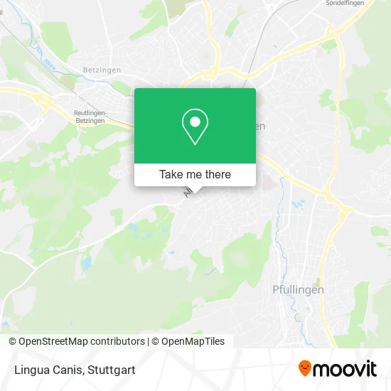 Карта Lingua Canis