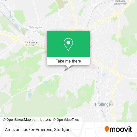 Карта Amazon Locker-Emerens