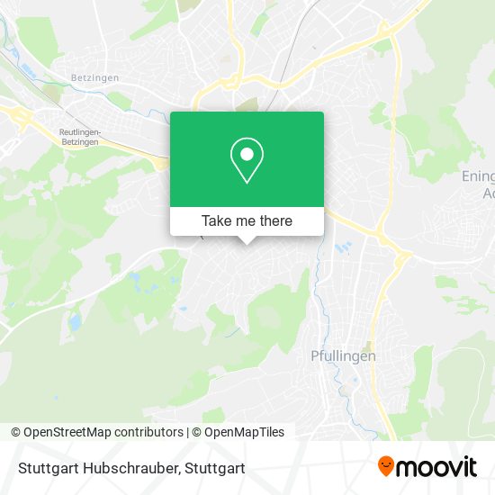 Stuttgart Hubschrauber map