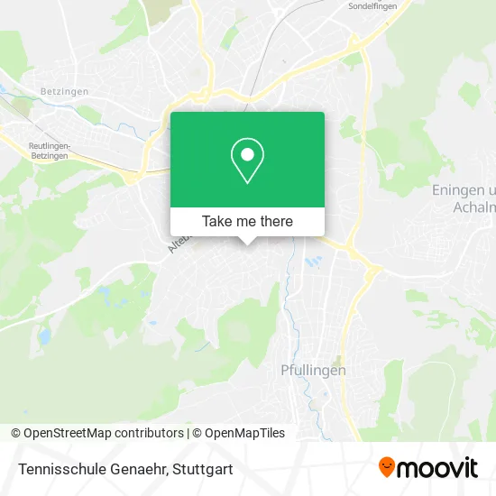 Карта Tennisschule Genaehr