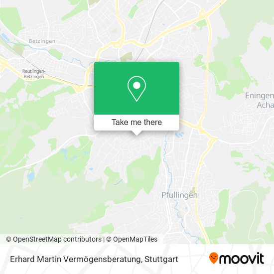 Erhard Martin Vermögensberatung map