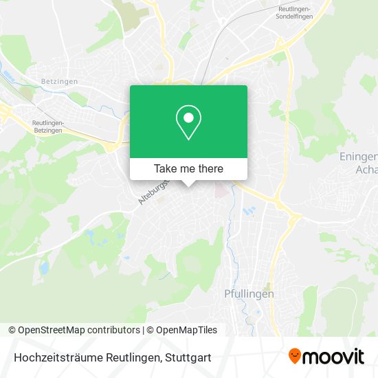 Карта Hochzeitsträume Reutlingen