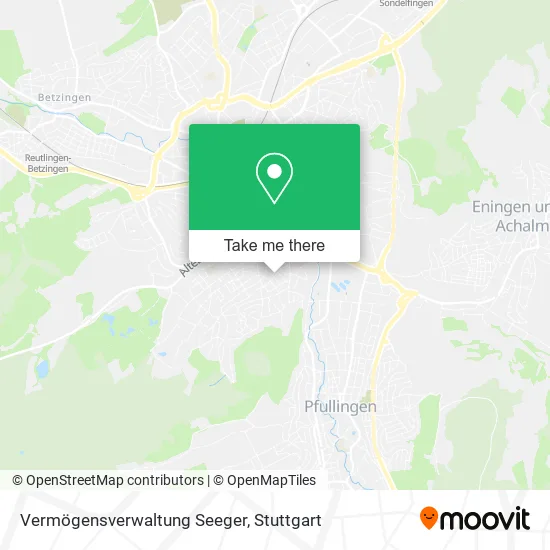 Карта Vermögensverwaltung Seeger