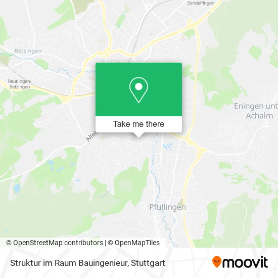 Карта Struktur im Raum Bauingenieur
