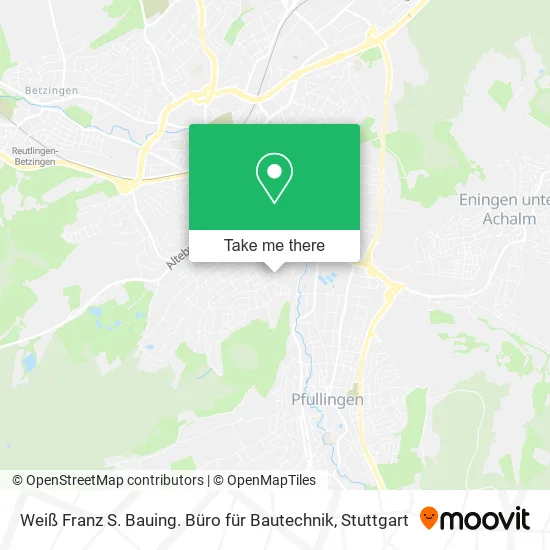 Карта Weiß Franz S. Bauing. Büro für Bautechnik