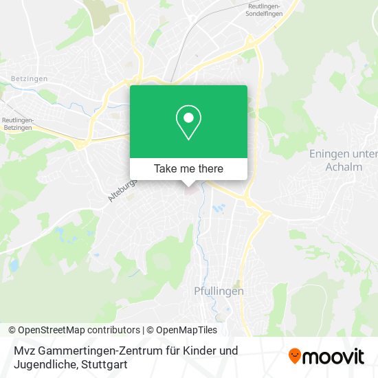 Mvz Gammertingen-Zentrum für Kinder und Jugendliche map