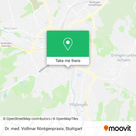 Карта Dr. med. Vollmar Röntgenpraxis