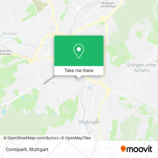 Contipark map