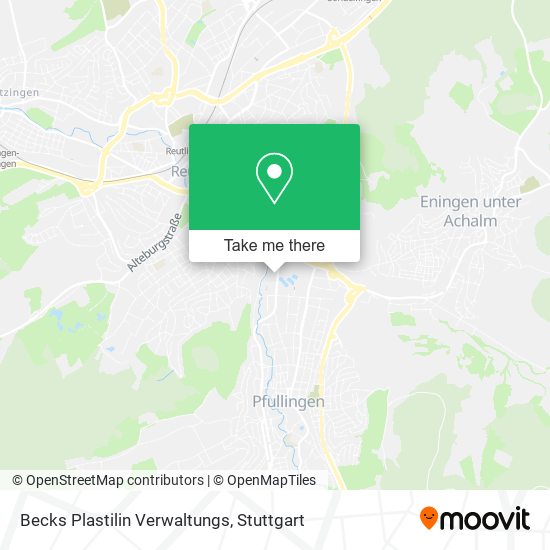 Becks Plastilin Verwaltungs map