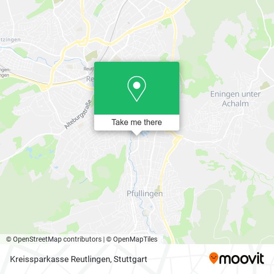 Kreissparkasse Reutlingen map