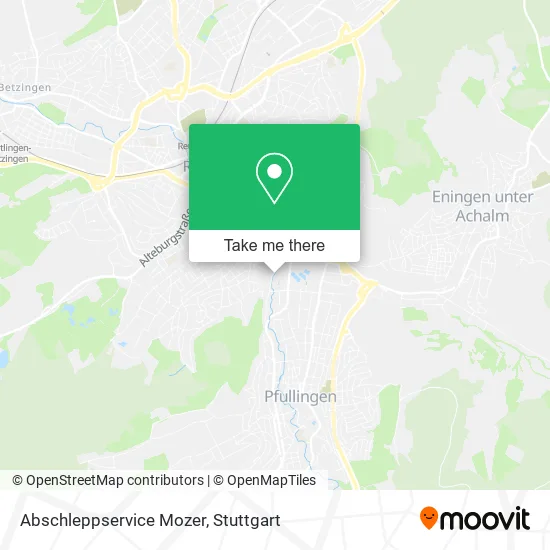 Карта Abschleppservice Mozer