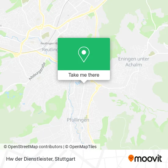 Карта Hw der Dienstleister