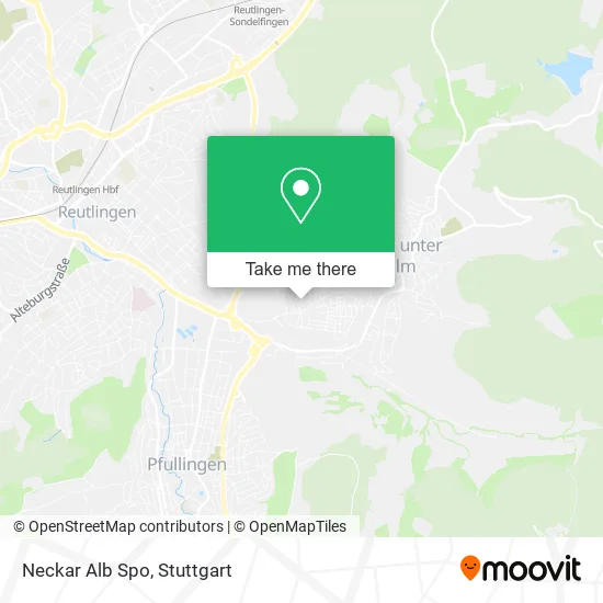 Карта Neckar Alb Spo