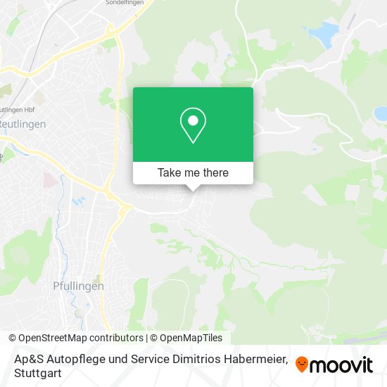 Ap&S Autopflege und Service Dimitrios Habermeier map