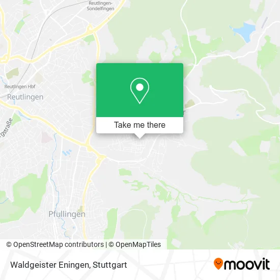 Карта Waldgeister Eningen