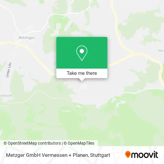 Карта Metzger GmbH Vermessen + Planen