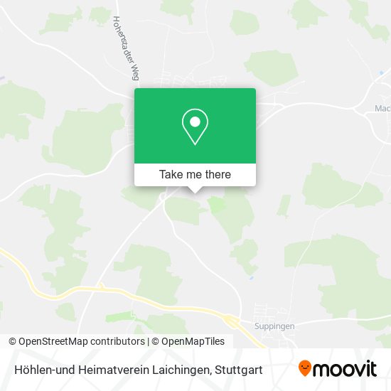 Höhlen-und Heimatverein Laichingen map