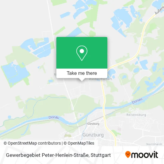 Карта Gewerbegebiet Peter-Henlein-Straße