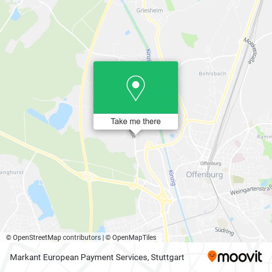 Карта Markant European Payment Services