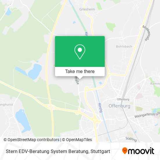 Stern EDV-Beratung System Beratung map
