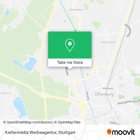 Карта Kiefermedia Werbeagentur