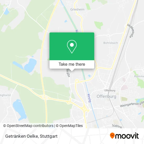 Карта Getränken Oelke
