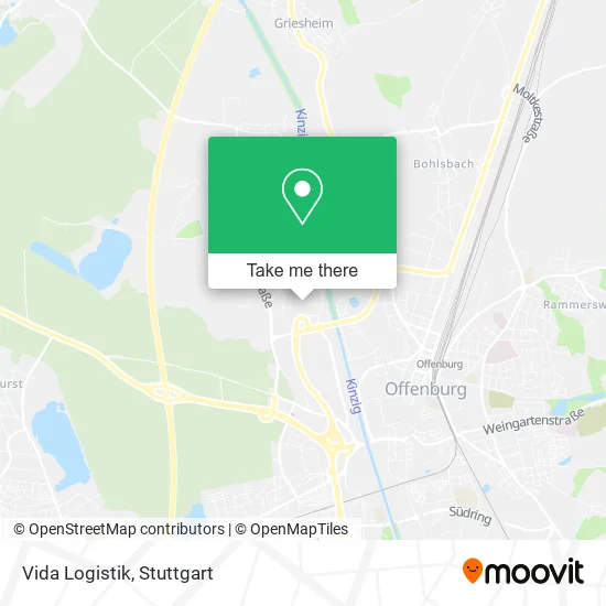 Vida Logistik map