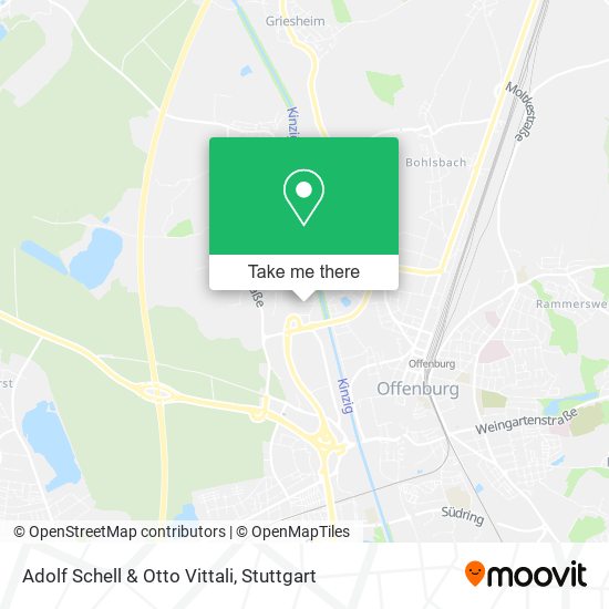 Adolf Schell & Otto Vittali map