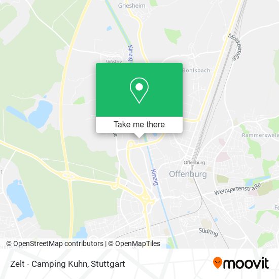Карта Zelt - Camping Kuhn